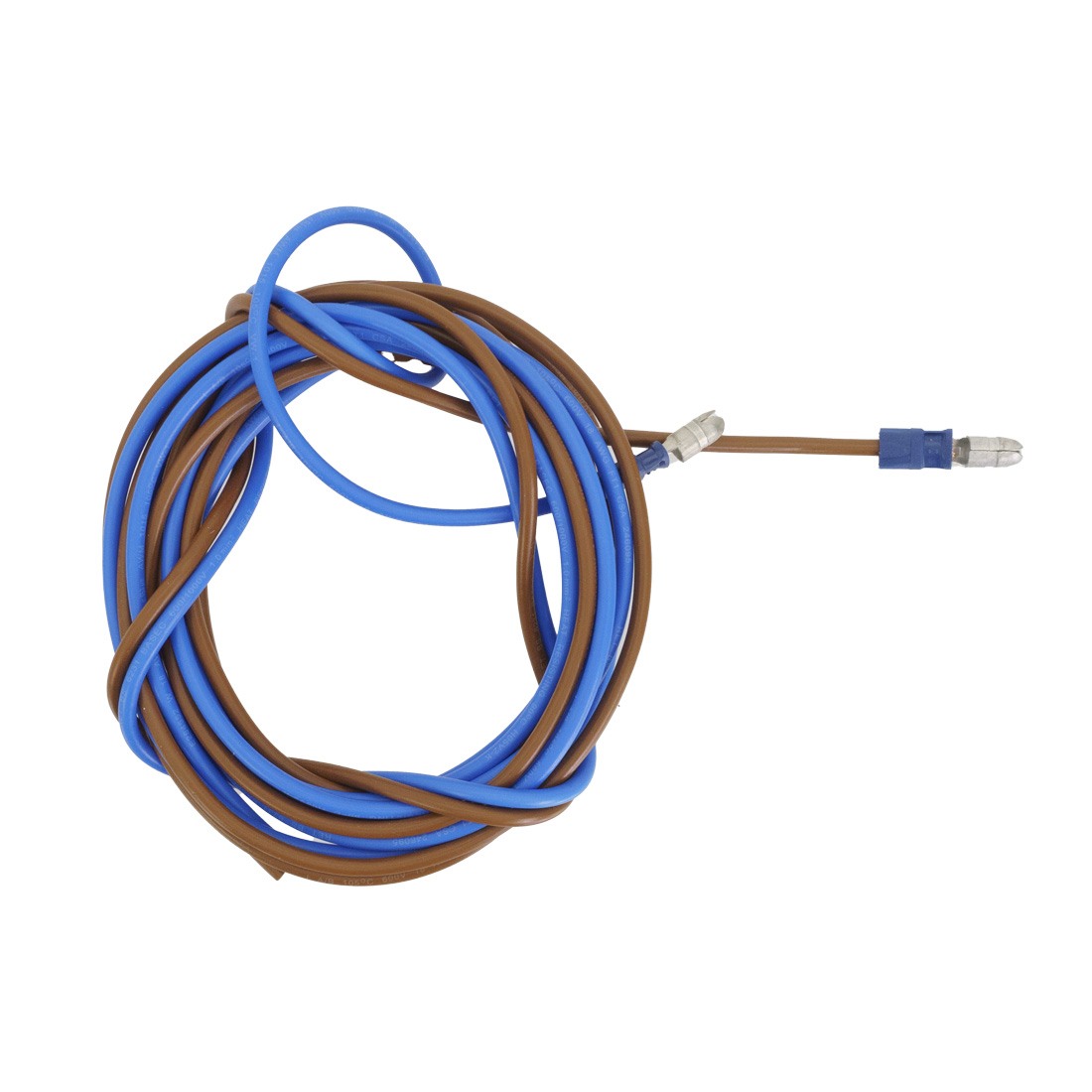 Spring Europe Battery Powered Pump Controller V16 - Charging Brown Blue Cord View