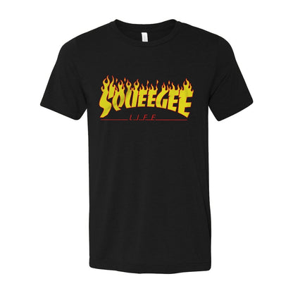 Squeegee Life Glass Thrasher Design T-Shirt Main View