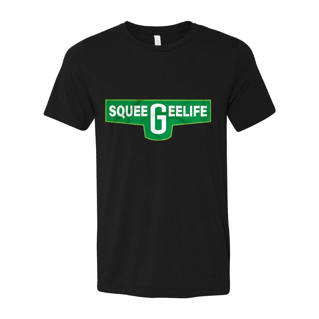 Squeegee Life Green Envy Design T-Shirt Main View