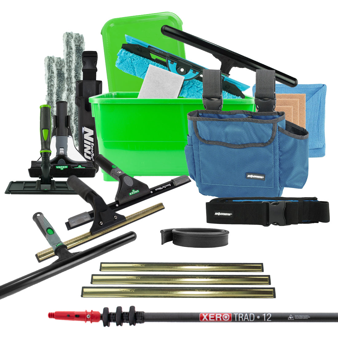 SteveO's Ultimate Window Cleaning Kit - Complete Kit View