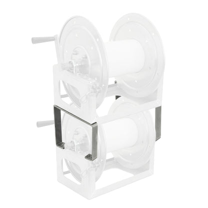 Summit SMA Series Hose Reel Stacking Kit - Silver Gray View