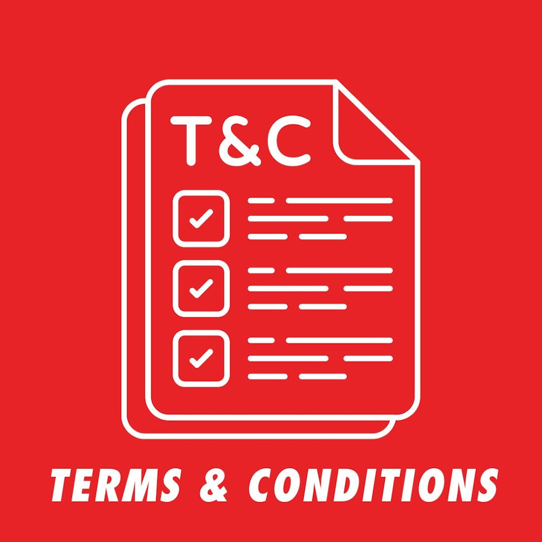 Terms & Conditions Download Main View