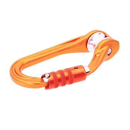 Petzl ROLLCLIP A TRIACT - LOCK - 3/4 Facing Left View
