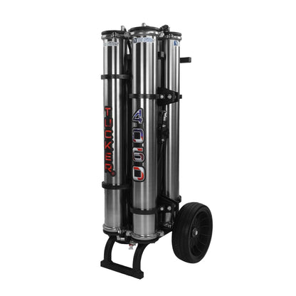 Tucker 4060 4-Stage RO/DI Cart Right Angle View
