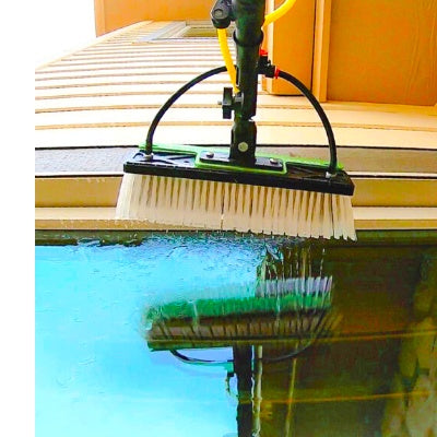 JOYDING Water Fed Brush Cleaning System Aluminum Alloy Washing