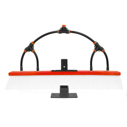 Tucker Double Trim with Four Fan Jets - 18 Inch Fast Lock View