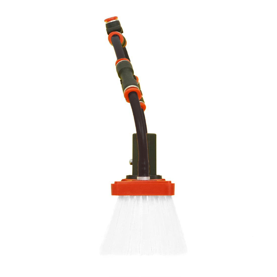 Tucker Nylon Dual Pencil and Pencil Jetted Dual Trim Brush 18 Inch Side View