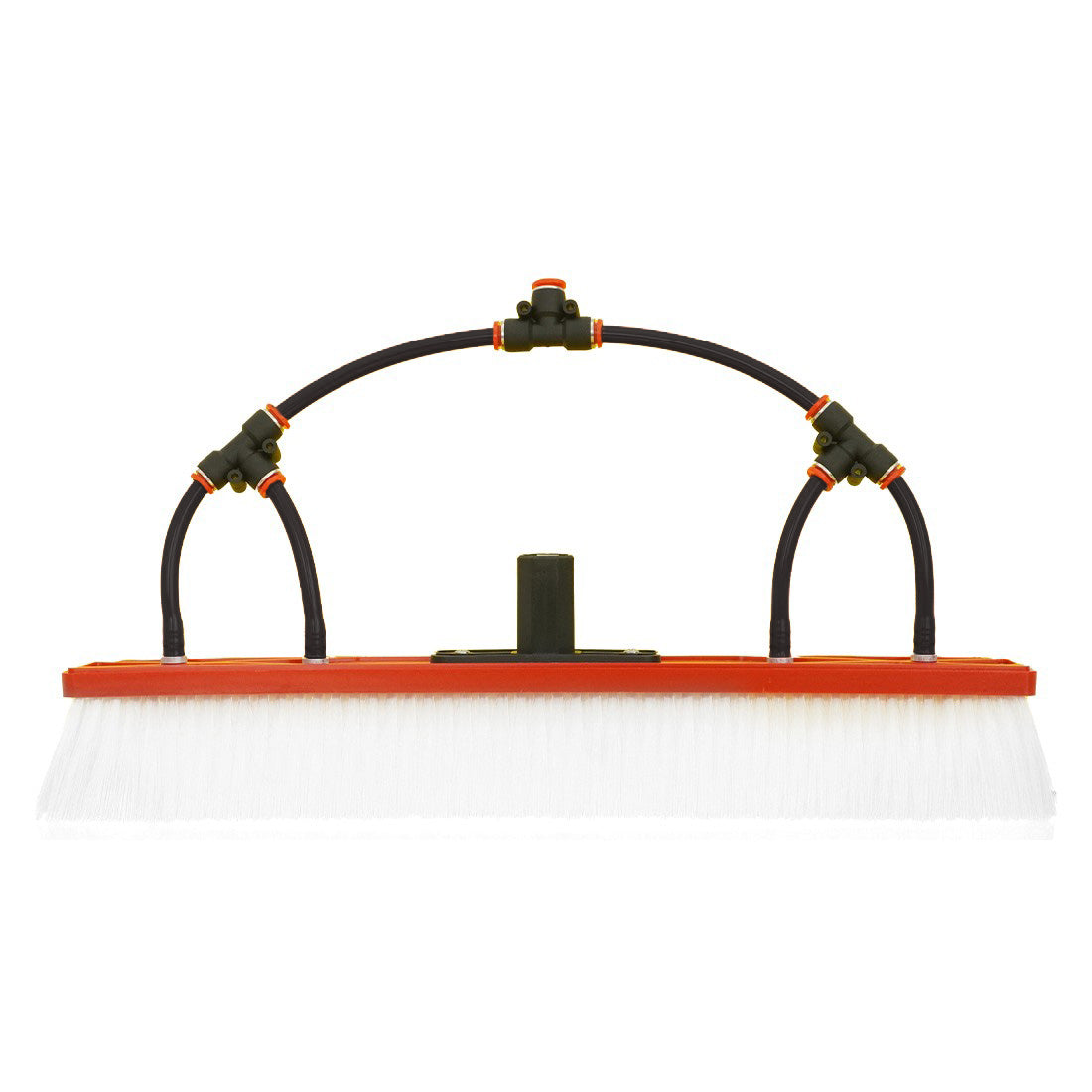 Tucker Nylon Dual Pencil and Pencil Jetted Dual Trim Brush 18 Inch Back View