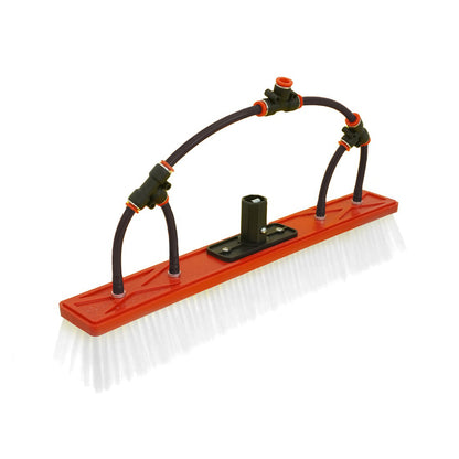 Tucker Nylon Dual Pencil and Pencil Jetted Dual Trim Brush 18 Inch Angle View