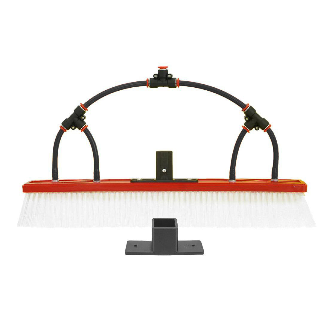 Tucker Nylon Dual Pencil and Pencil Jetted Dual Trim Brush 18 Inch Fast Lock View