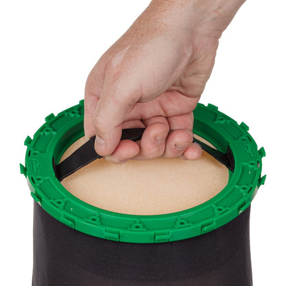 Unger HydroPower Ultra 3-Stage Resin - 3 Bags Green Hand View