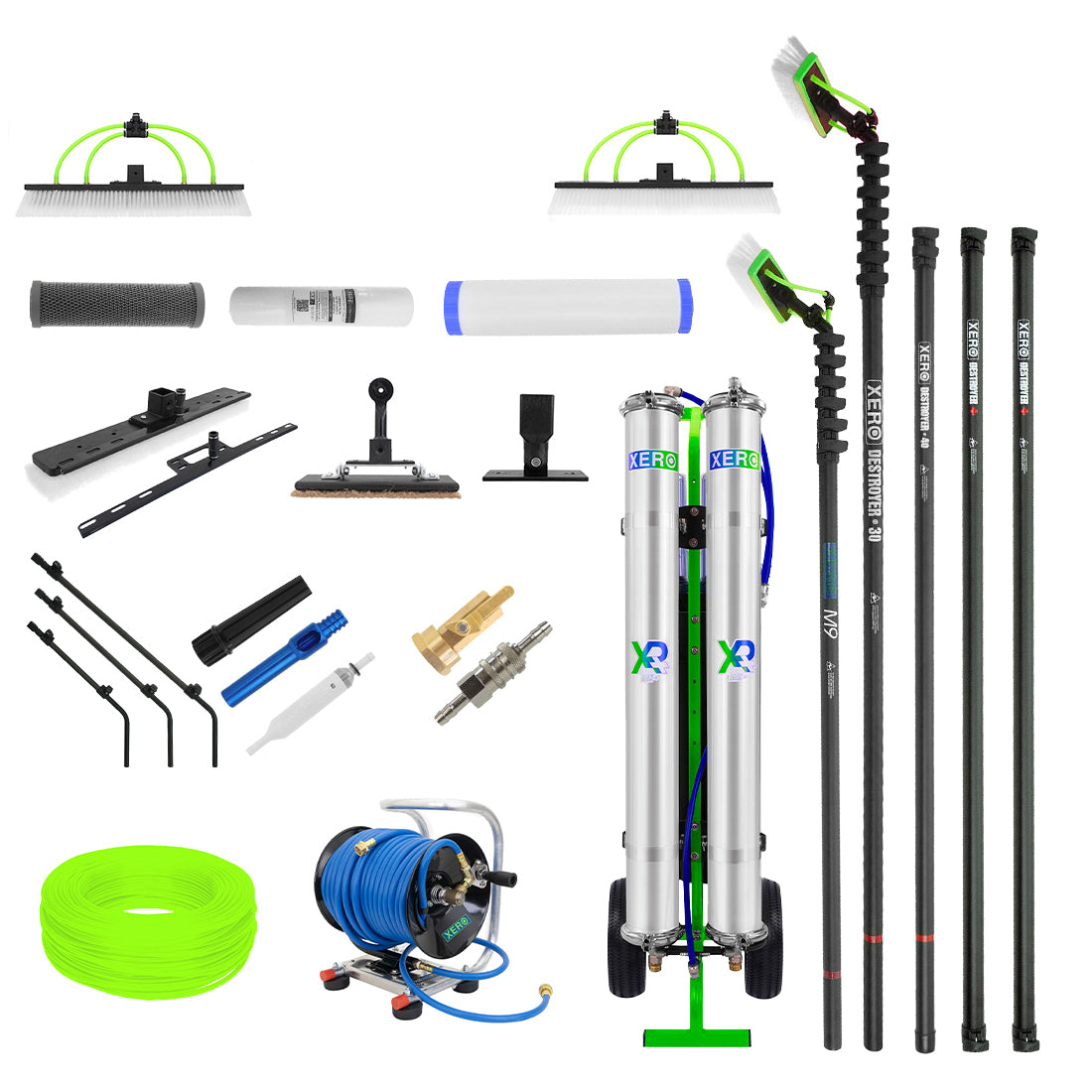 XERO Ultimate Commercial Kit MAX Plus Destroyer 60 Foot Complete View