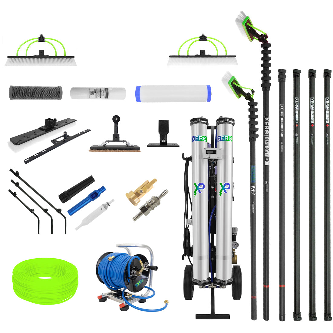 XERO Ultimate Commercial Kit MAX Power Destroyer 70 Foot Complete View