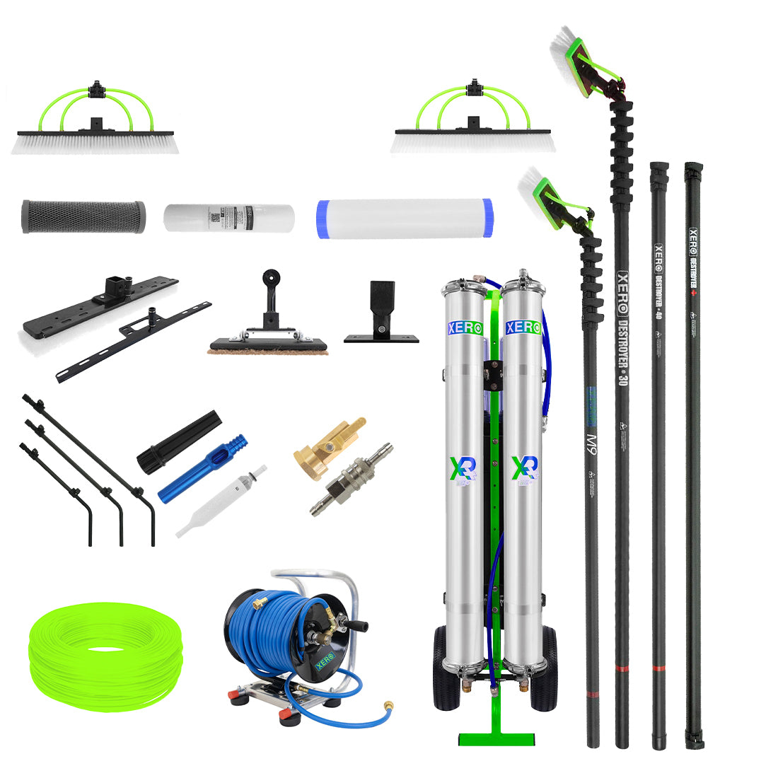 XERO Ultimate Commercial Kit MAX Plus Destroyer 50 Foot Complete View