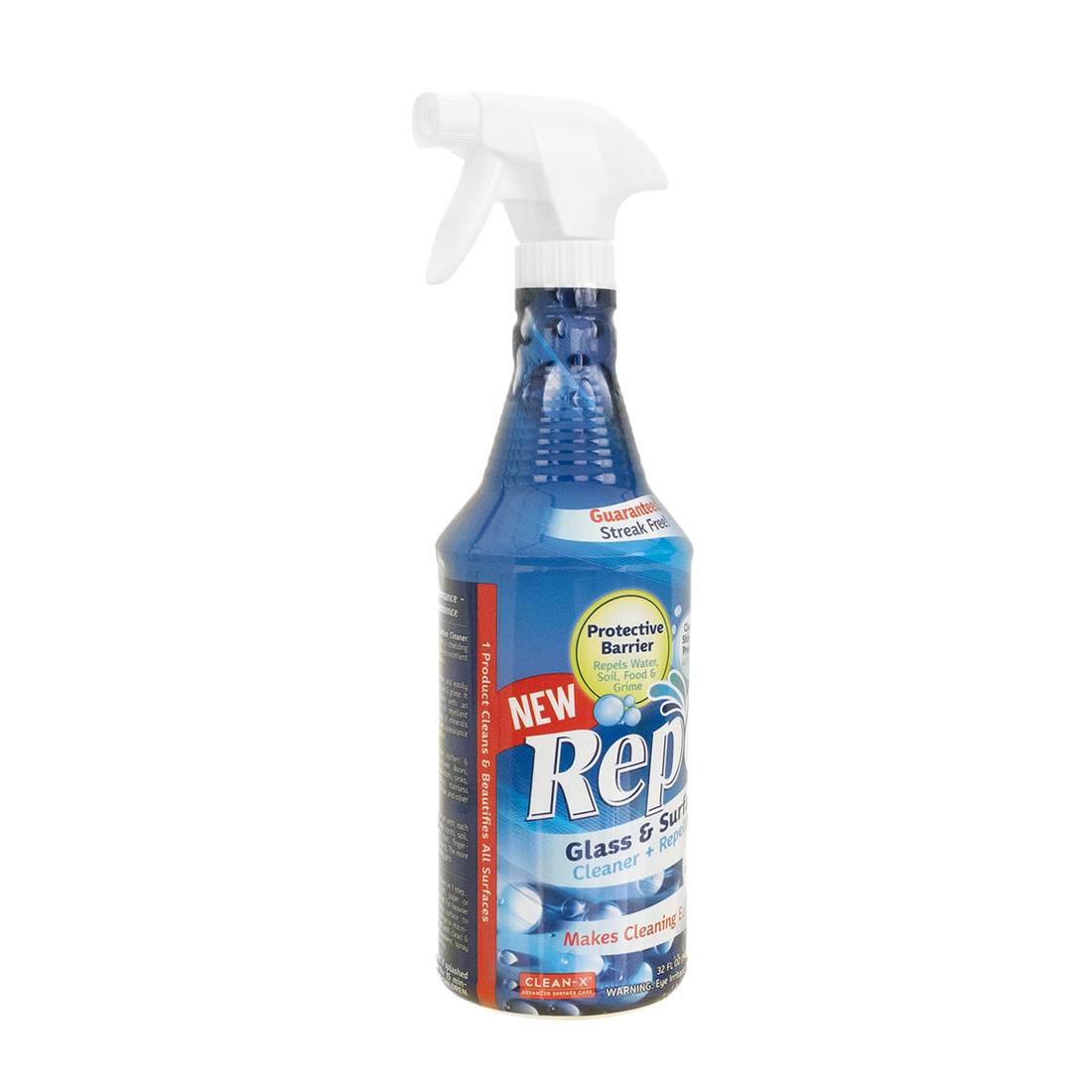 Clean-X REPEL Glass and Surface Cleaner RTU - 32 oz Side View