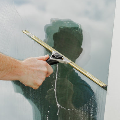 Unger Brass Squeegee Channel Lifestyle View