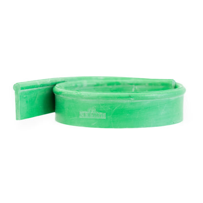 Unger Green Power Squeegee Rubber Rolled Up Front View