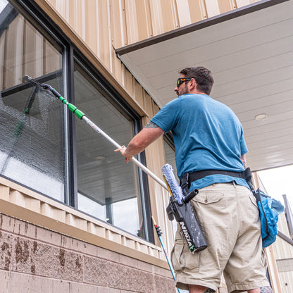 Unger OptiLoc Extension Pole In Use