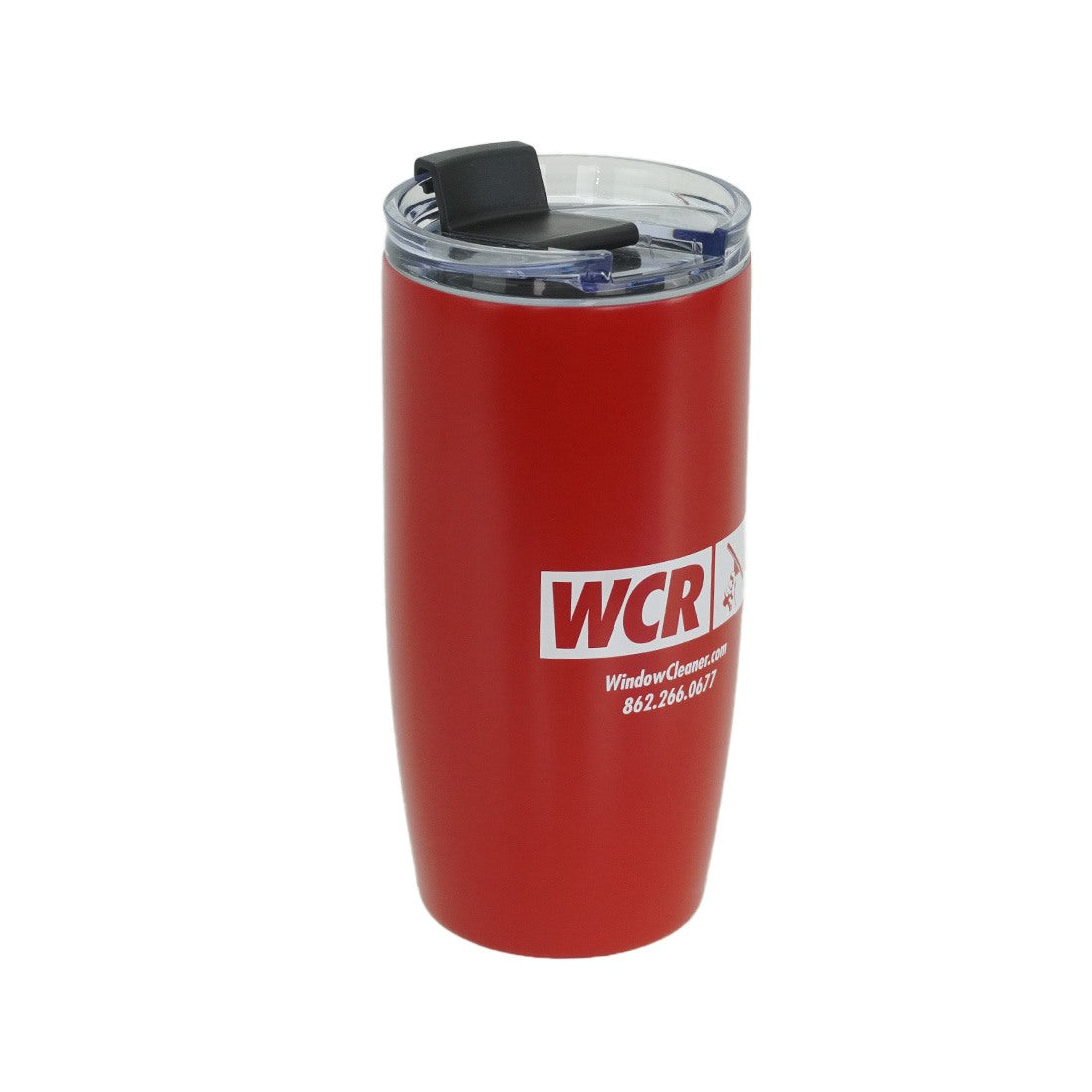 WCR Coffee Tumbler Angle View