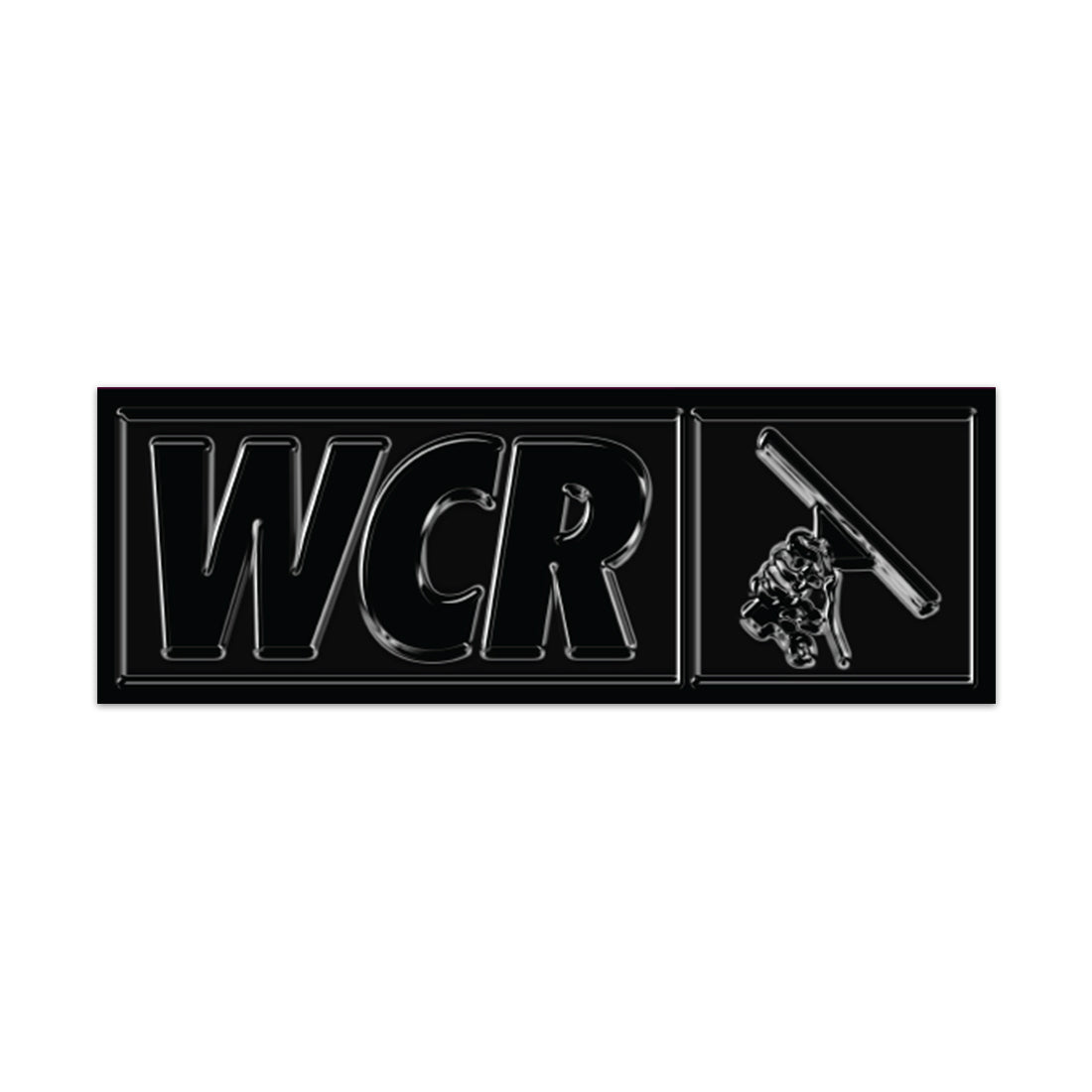 WCR Stickers Glass View