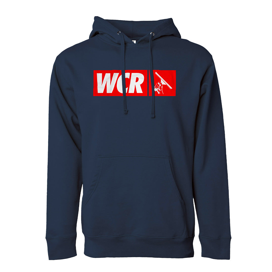 WCR Hoodie Blue Flat View