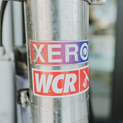 WCR Classic Sticker on a XERO Pure