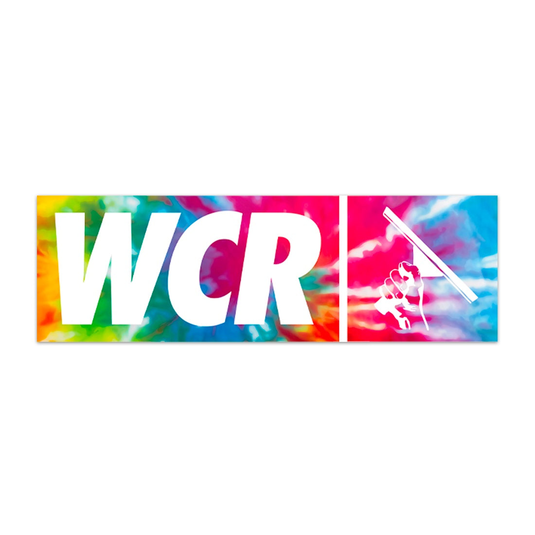 WCR Stickers Tie-Dye View