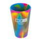 WCR Silicone Cup Rainbow Top View