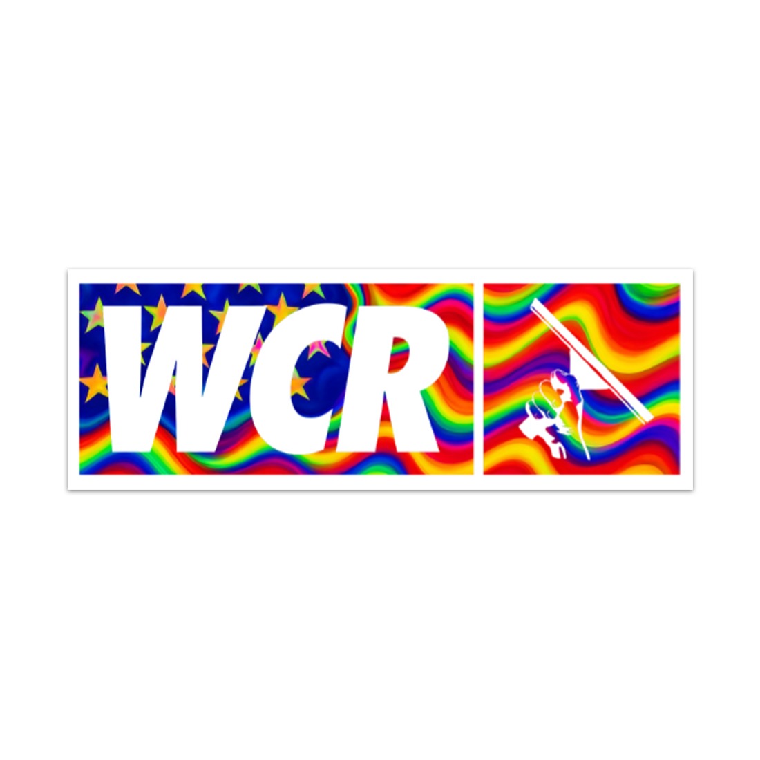 WCR Stickers Hippie View