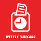Weekly Time Card Download Icon