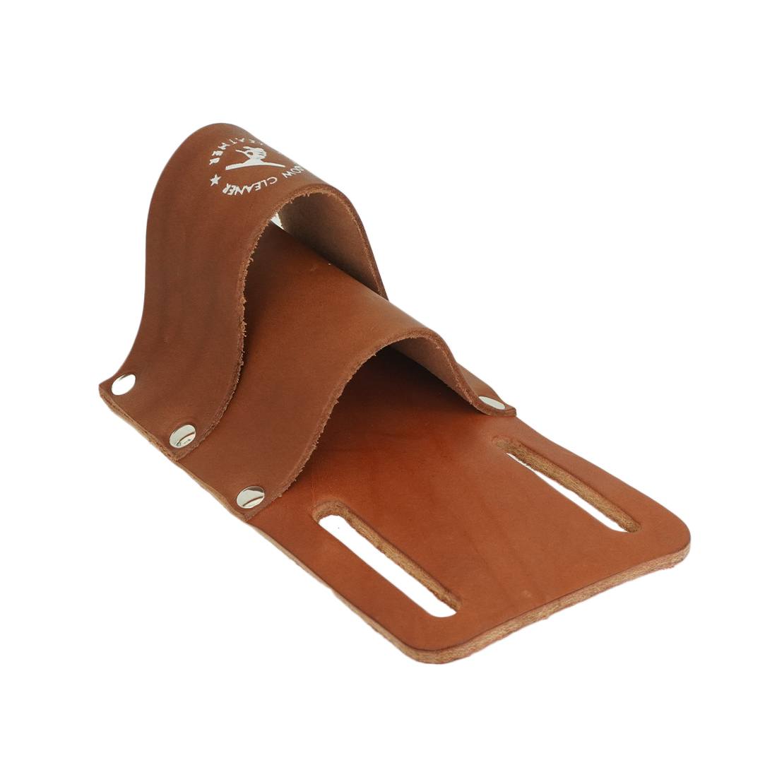 Window Cleaner Leather Model 4 - Chestnut Flat Inner View