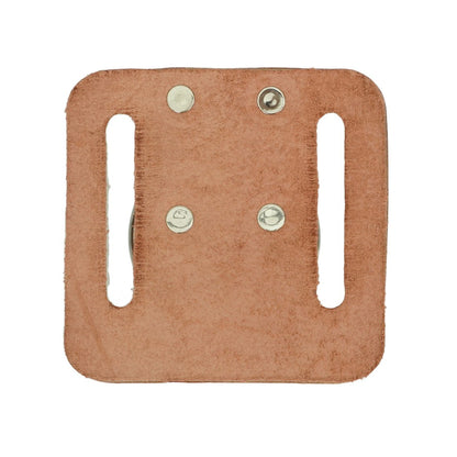 Window Cleaner Leather Model 1 Chestnut Back View