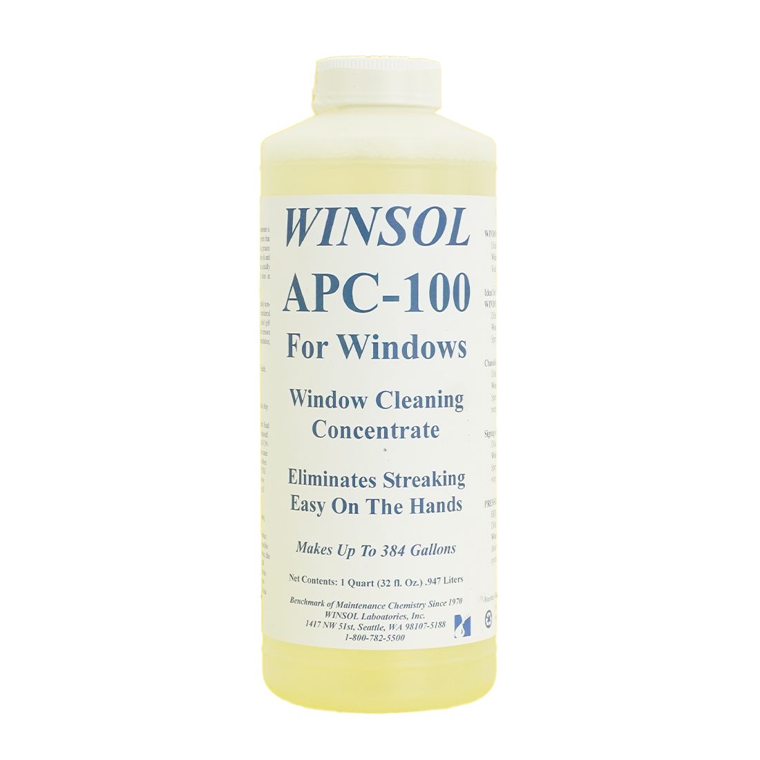 Winsol APC-100 Soap Quart Front View