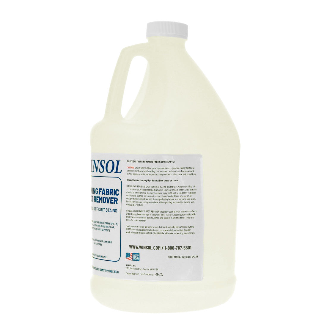 Winsol Awning Fabric Spot Remover - Thumbnail 3