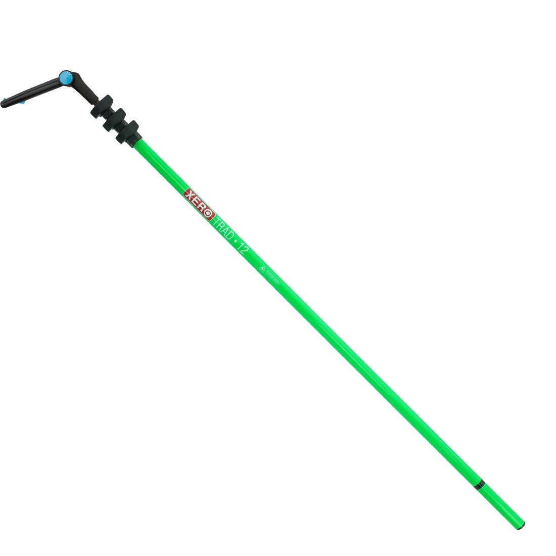 XERO Carbon Fiber Trad Pole 2.0 - Green Moerman Tip View