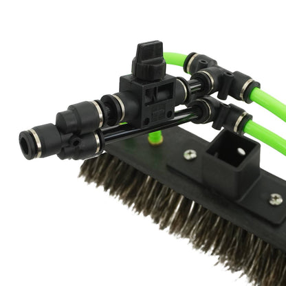 XERO Dual Valve Assembly Partial Brush View