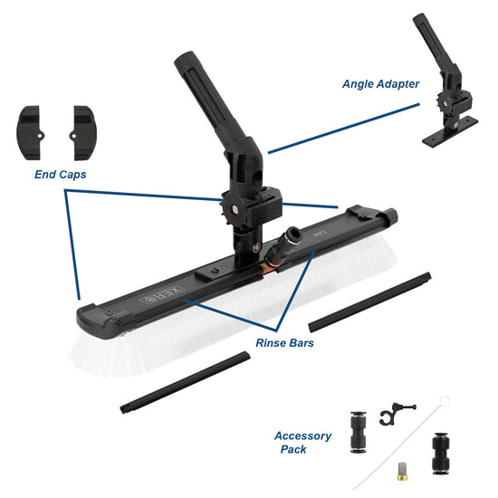 XERO Lite Brush Replacement Parts Main View