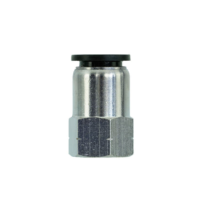 XERO PTC Straight Female Connector 1/2" OD - 1/4" NPT Female Main View