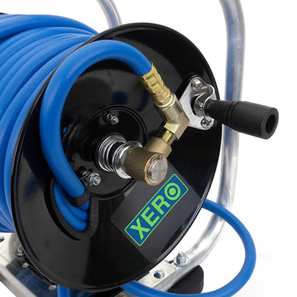XERO Portable Hose Reel Assembly Handle View