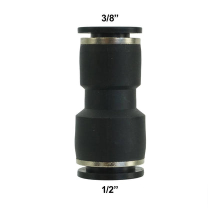 XERO Push-to-Fit Straight Reducer 3/8 Spec View