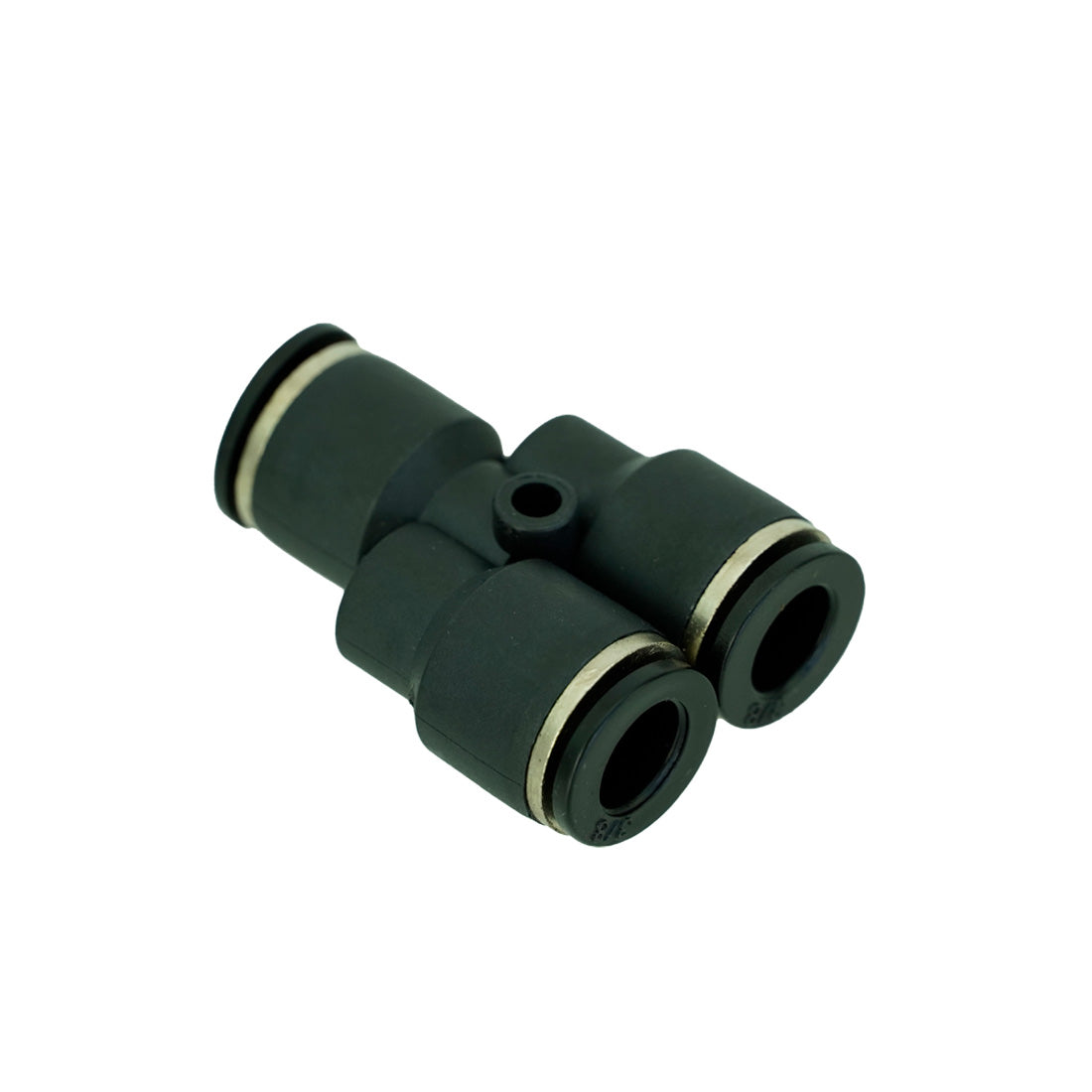 XERO Push-to-Fit Y-Fitting 3/8 Flat View