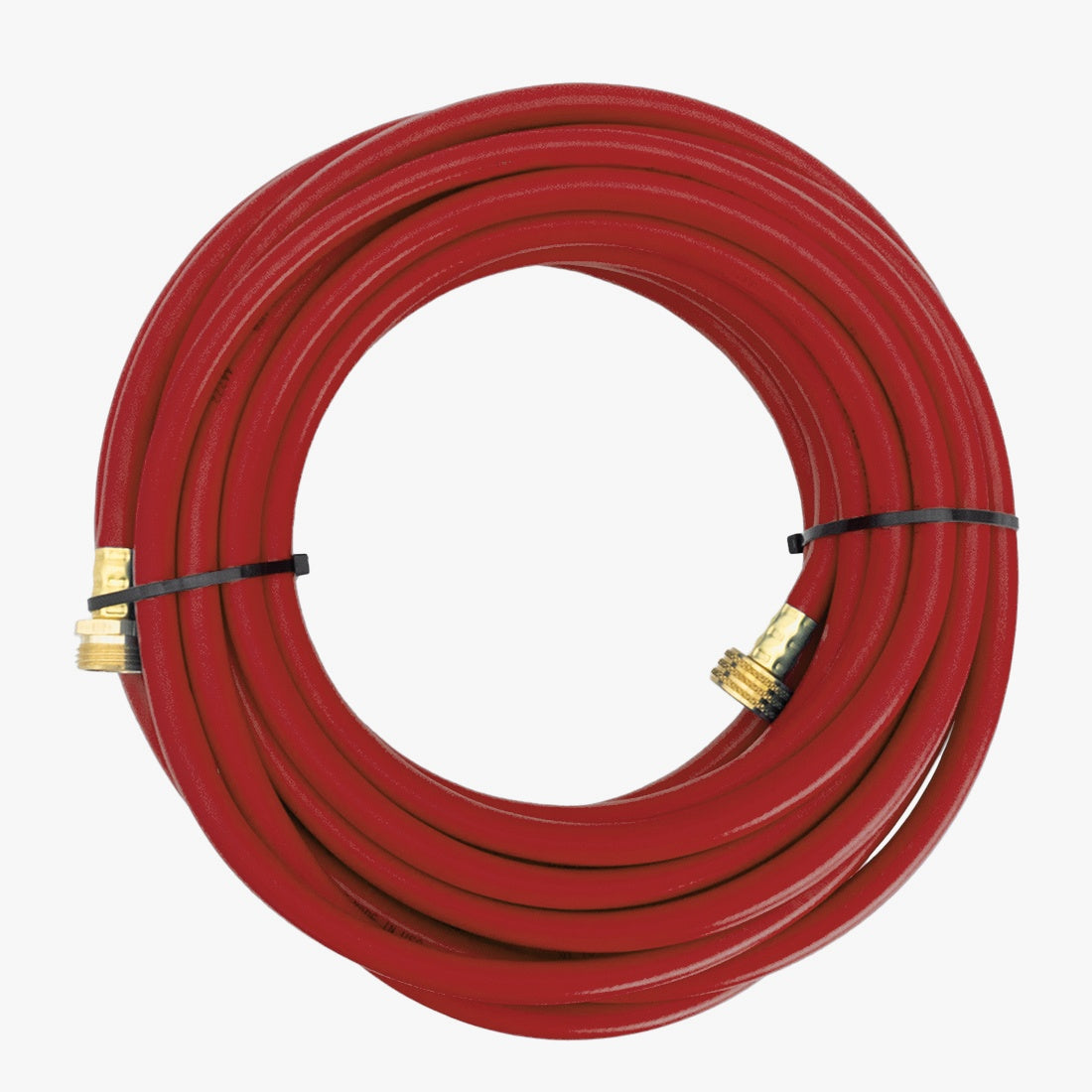 XERO Rubber Hose - 3/8 Inch Red Top View