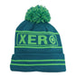 XERO Winter Cap - Blue/Green Main View