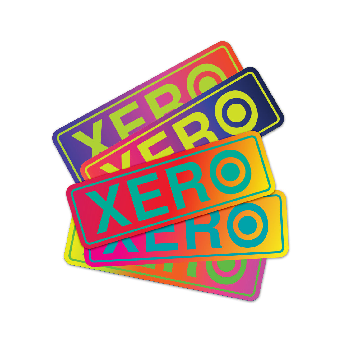 XERO Sunset Strip Stickers Main View