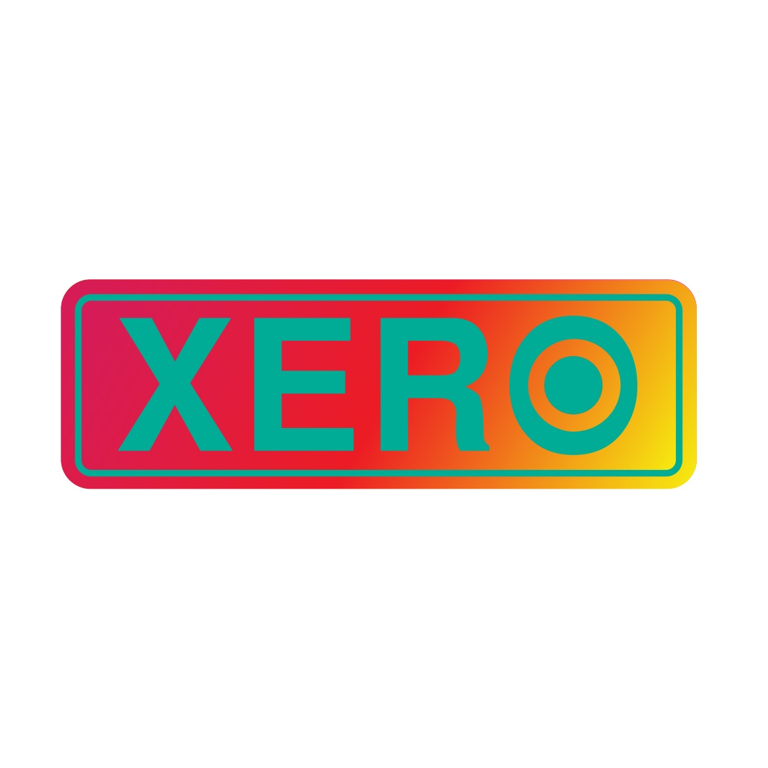 XERO Sticker - Heat Wave View