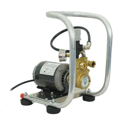 PWP 115V Booster Pump Angled Left View