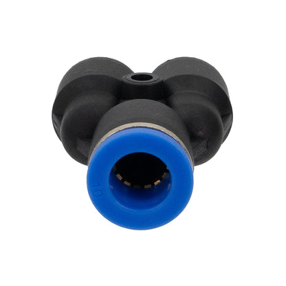 XERO Push to Fit Y-Fitting Reducer - 10mm to 8mm Top View