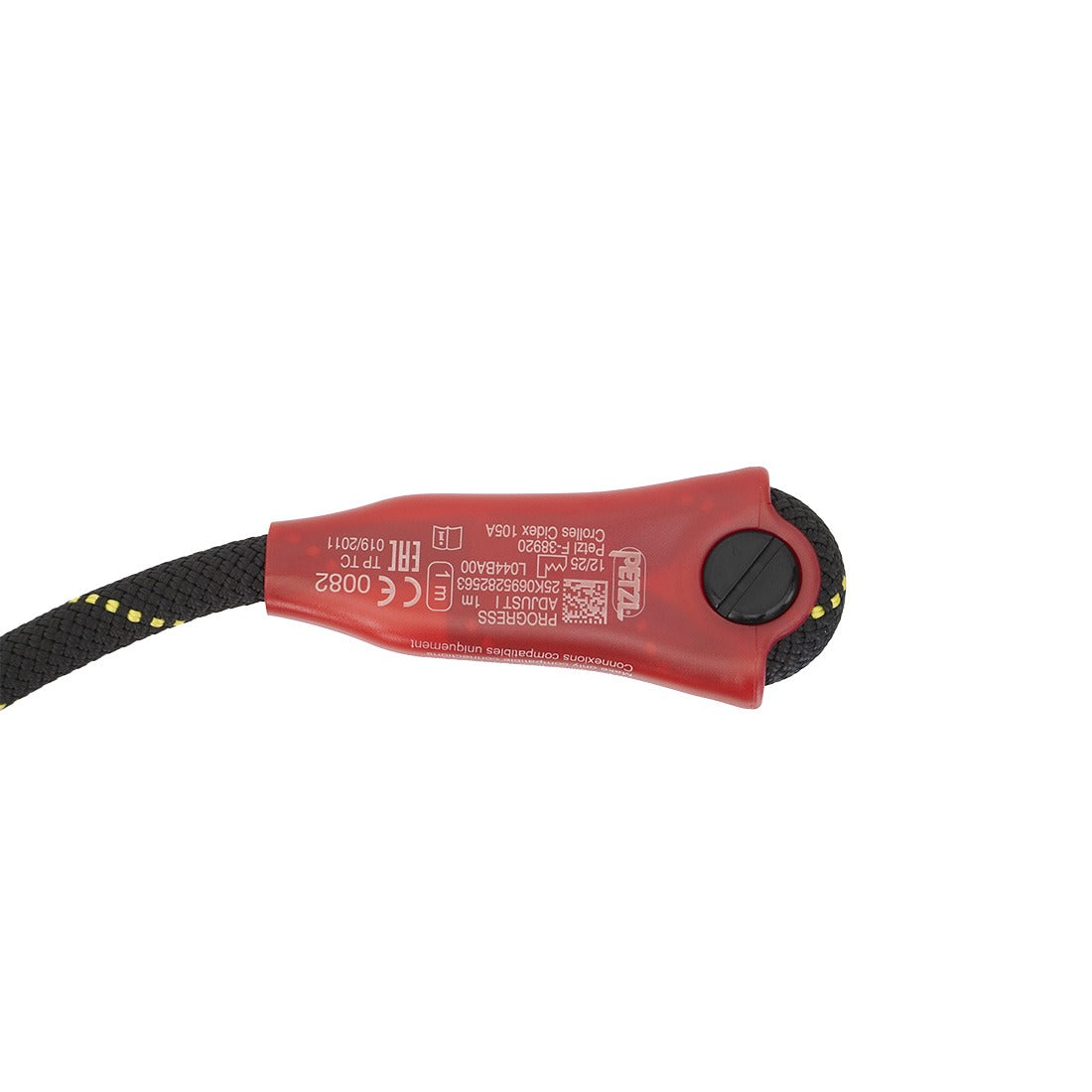 Petzl PROGRESS ADJUST-I Positioning Lanyard - Sheath End Close Up