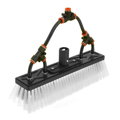 Tucker Nylon Dual Pencil and Pencil Jetted Dual Trim Brush 12 Inch Angle View