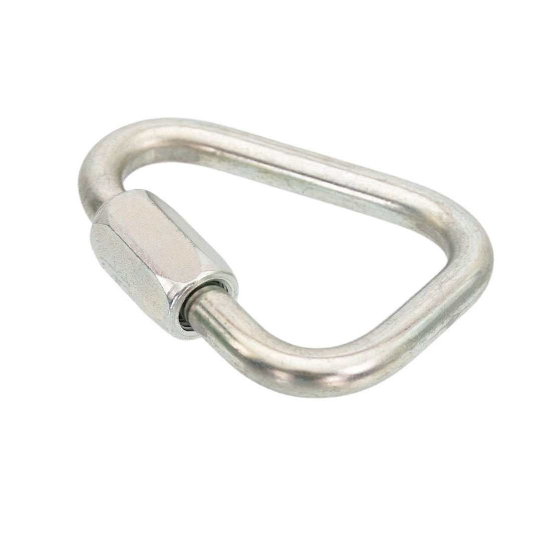 Petzl DELTA Connector Grey - 3/4 Facing Right View